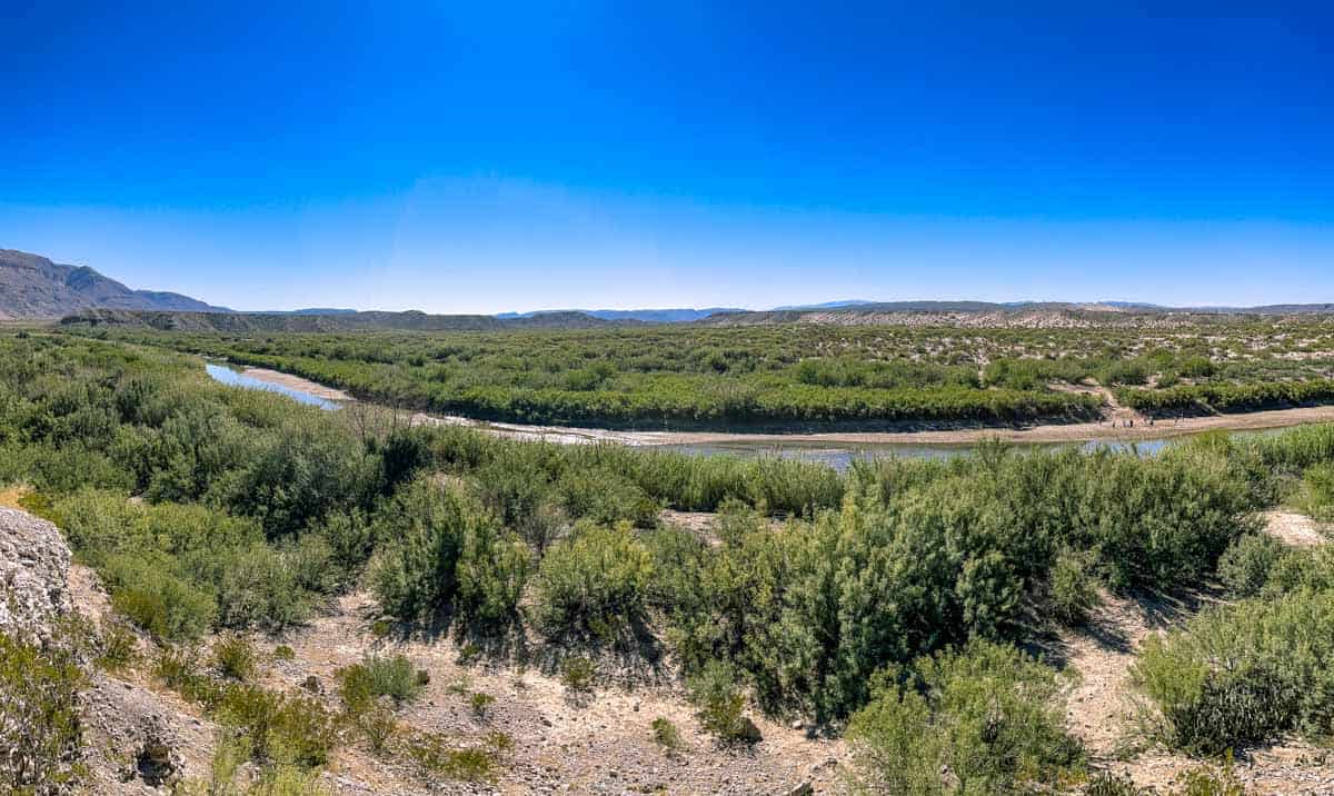 Big Bend ved Mexicos grænse – Texas, USA