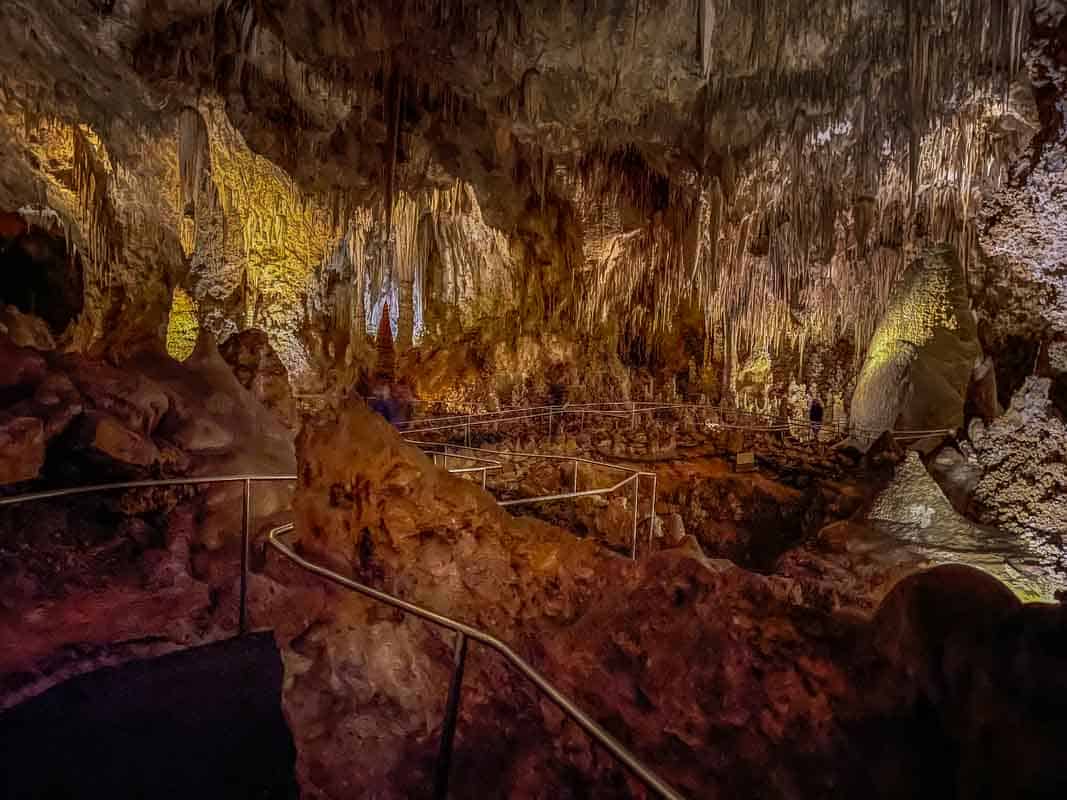 Drypstenshulerne i Carlsbad Caverns – New Mexico, USA