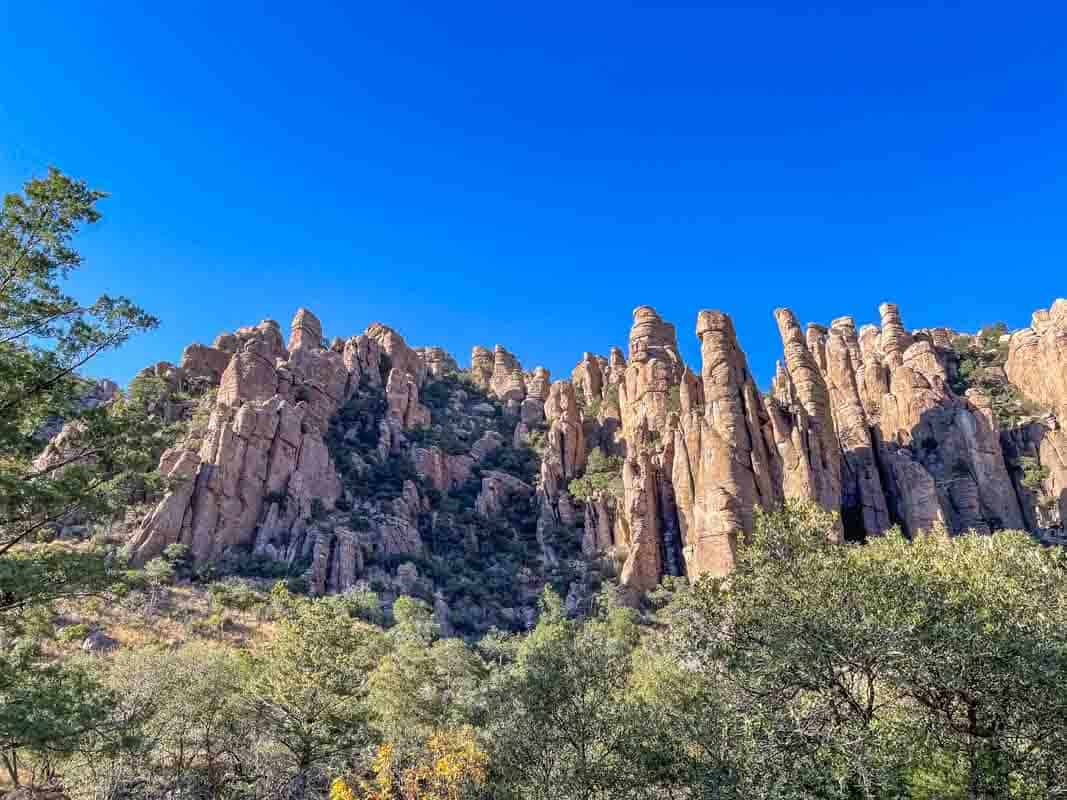Chiricahua med de særlige klipper – Arizona, USA