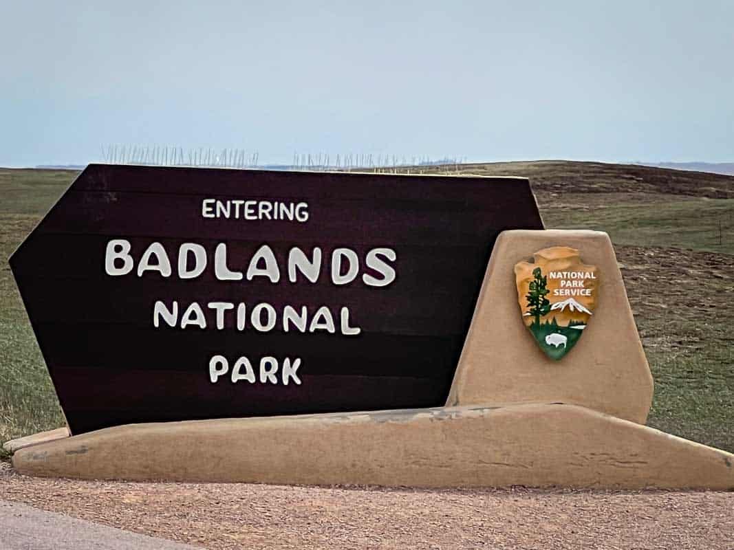 Havbunden stiger op i Badlands National Park – South Dakota, USA