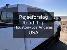Rejseforslag Road Trip Houston-Los Angeles, USA