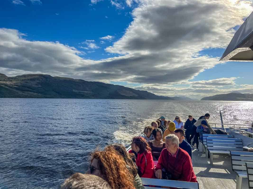 Sejltur på Loch Ness søen - Skotland