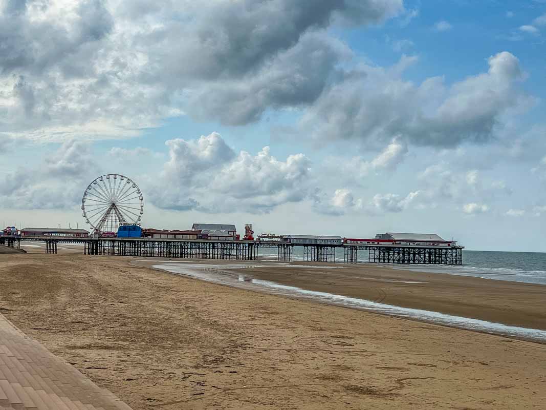 Forlystelsesbyen Blackpool - England