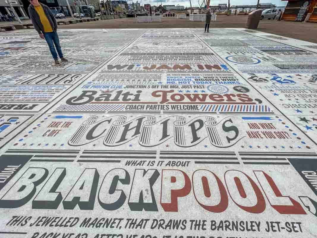 Forlystelsesbyen Blackpool - England