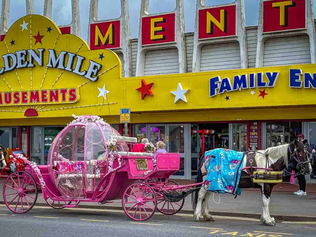 Forlystelsesbyen Blackpool - England