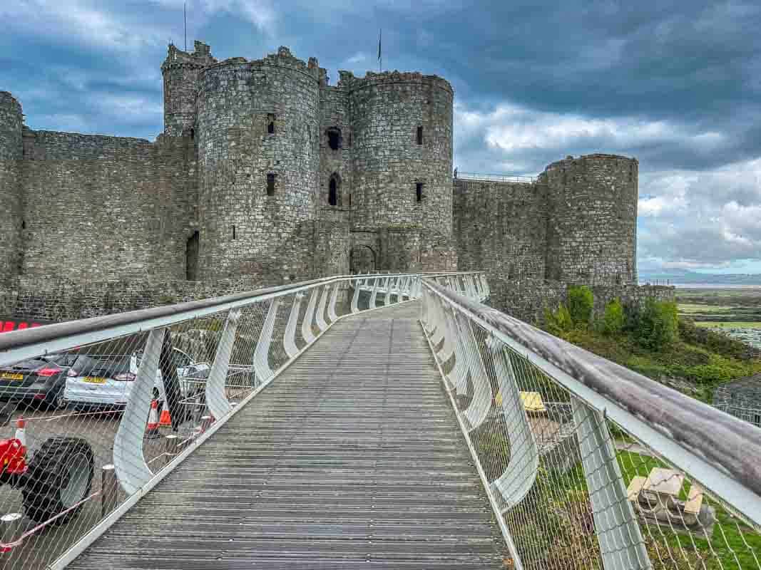 4 UNESCO slotte i Wales