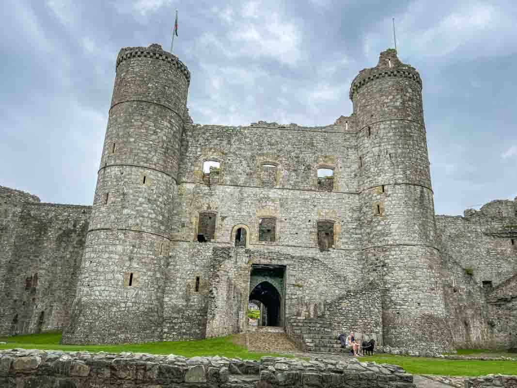 4 UNESCO slotte i Wales