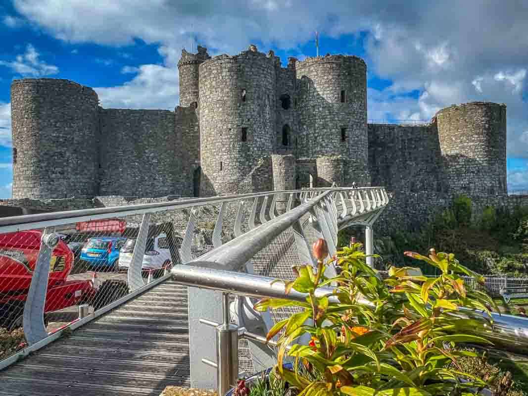 4 UNESCO slotte i Wales