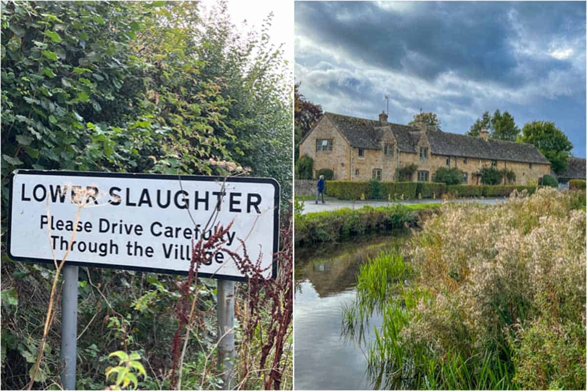 De hyggelige landsbyer i Cotswolds - England