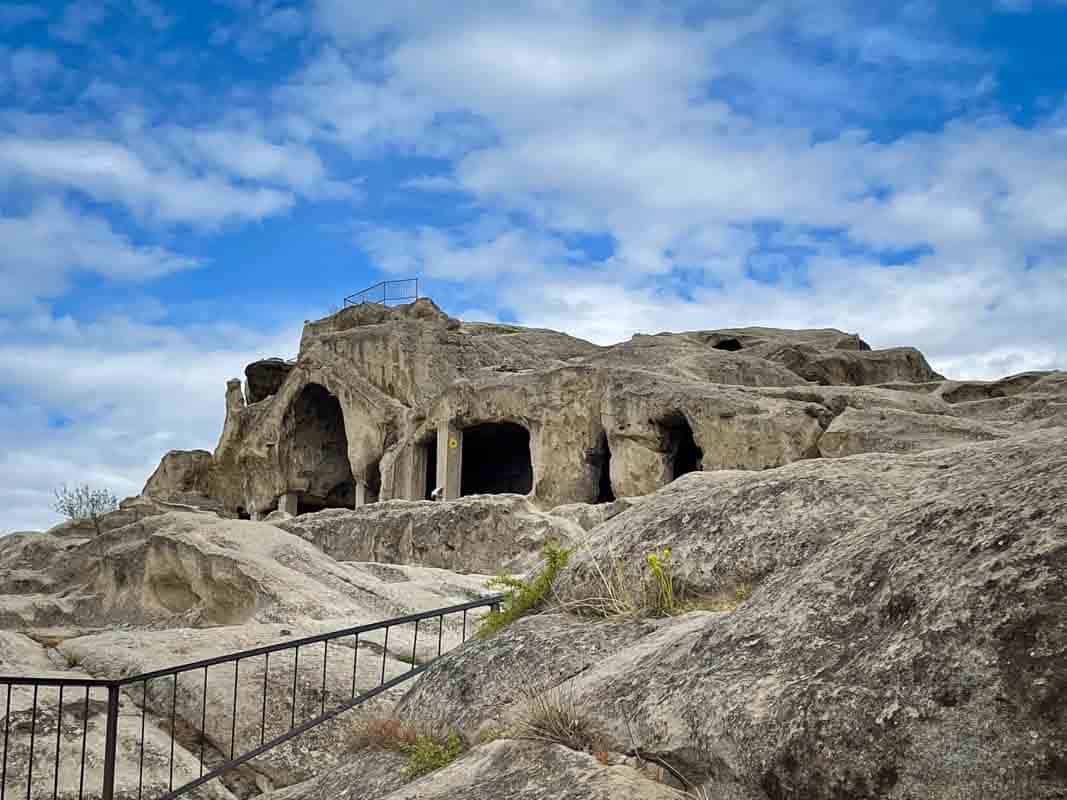 Stalin museet og grottebyen Uplistsikhe - Gori, Georgien