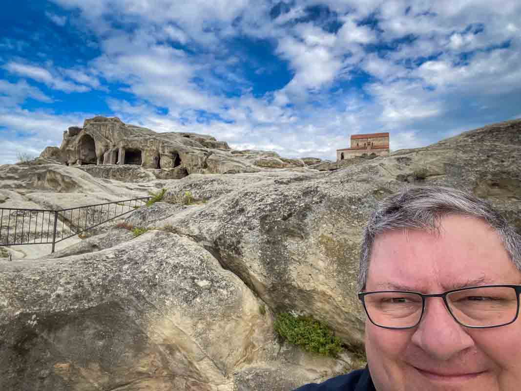 Stalin museet og grottebyen Uplistsikhe - Gori, Georgien