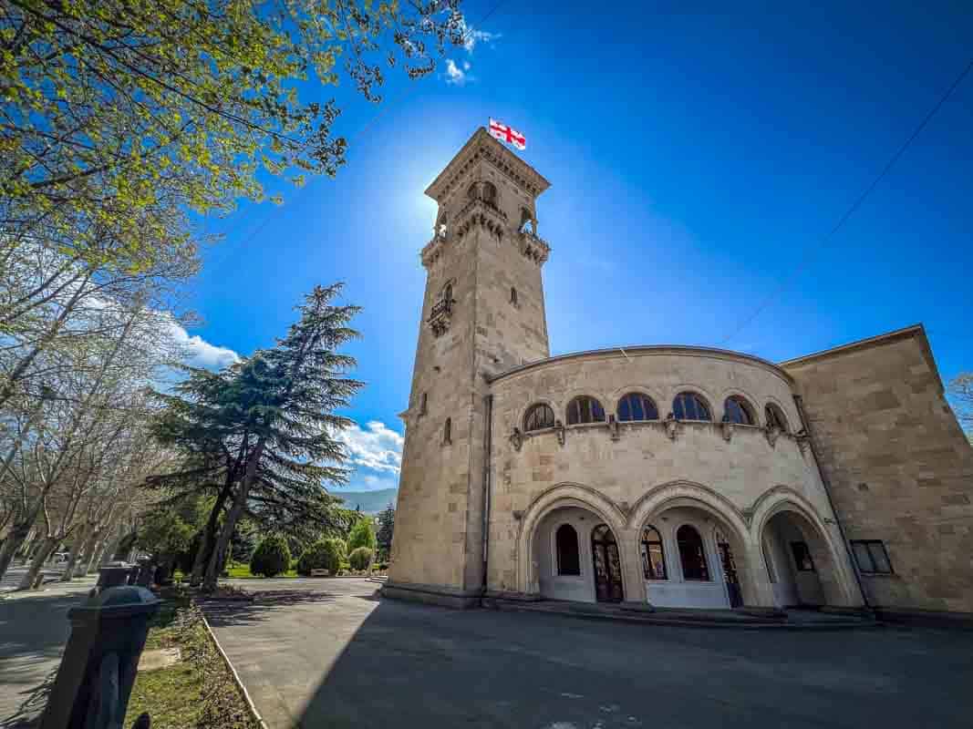 Stalin museet og grottebyen Uplistsikhe - Gori, Georgien