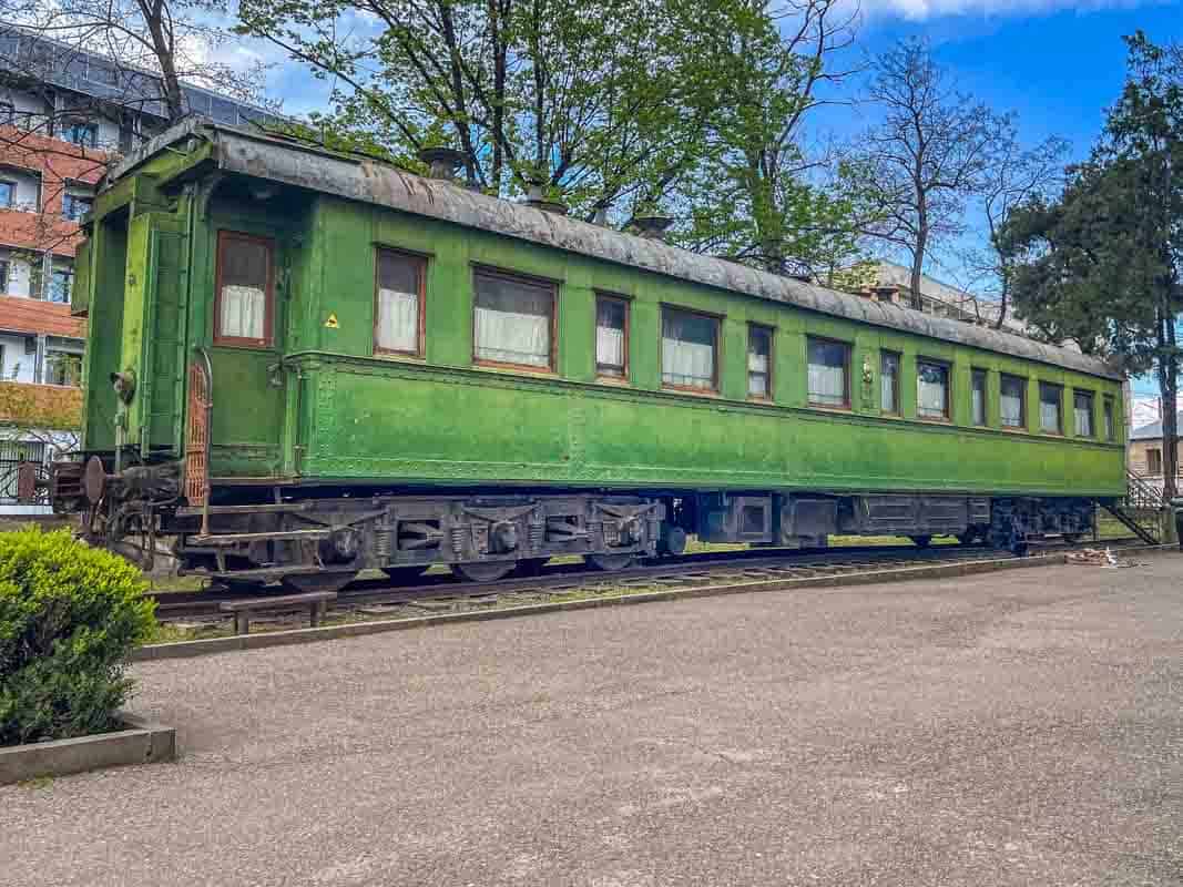 Stalin museet og grottebyen Uplistsikhe - Gori, Georgien