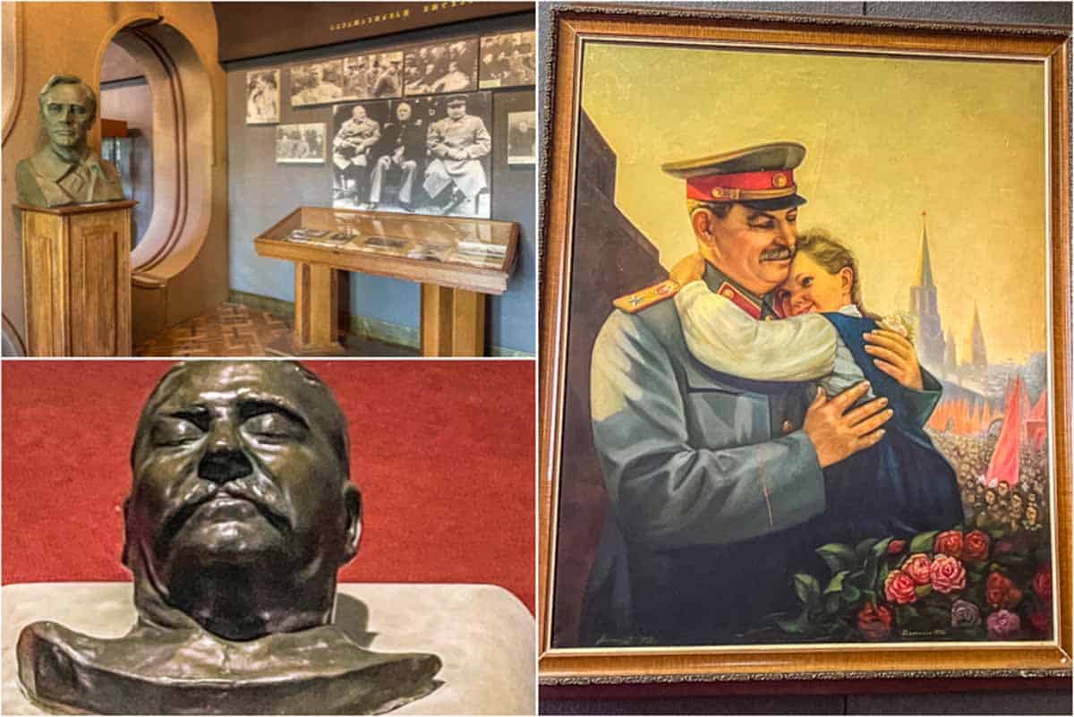 Stalin museet og grottebyen Uplistsikhe - Gori, Georgien