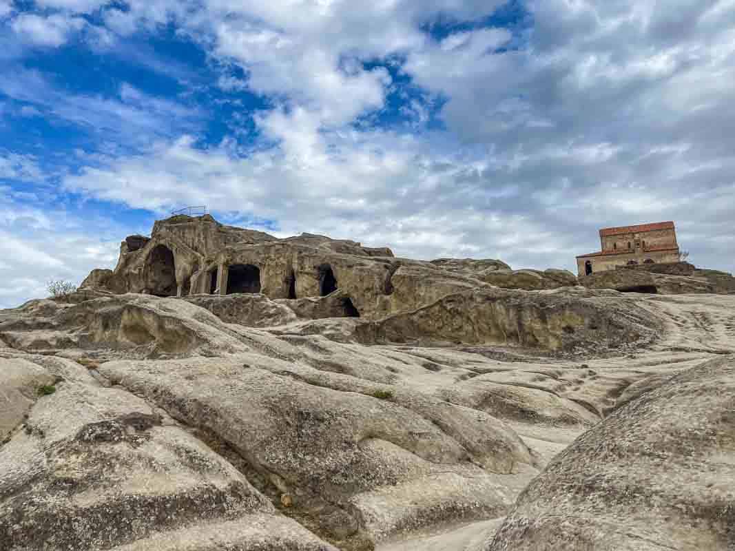 Stalin museet og grottebyen Uplistsikhe - Gori, Georgien