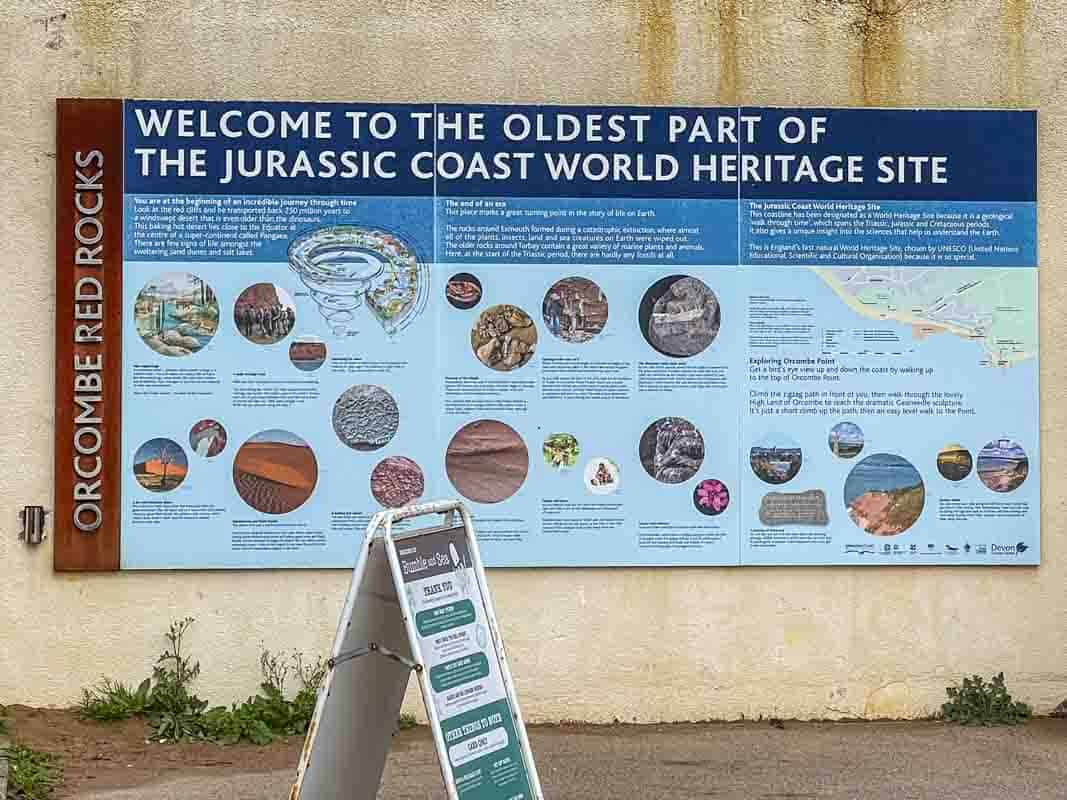 Naturområdet Jurassic Coast - England