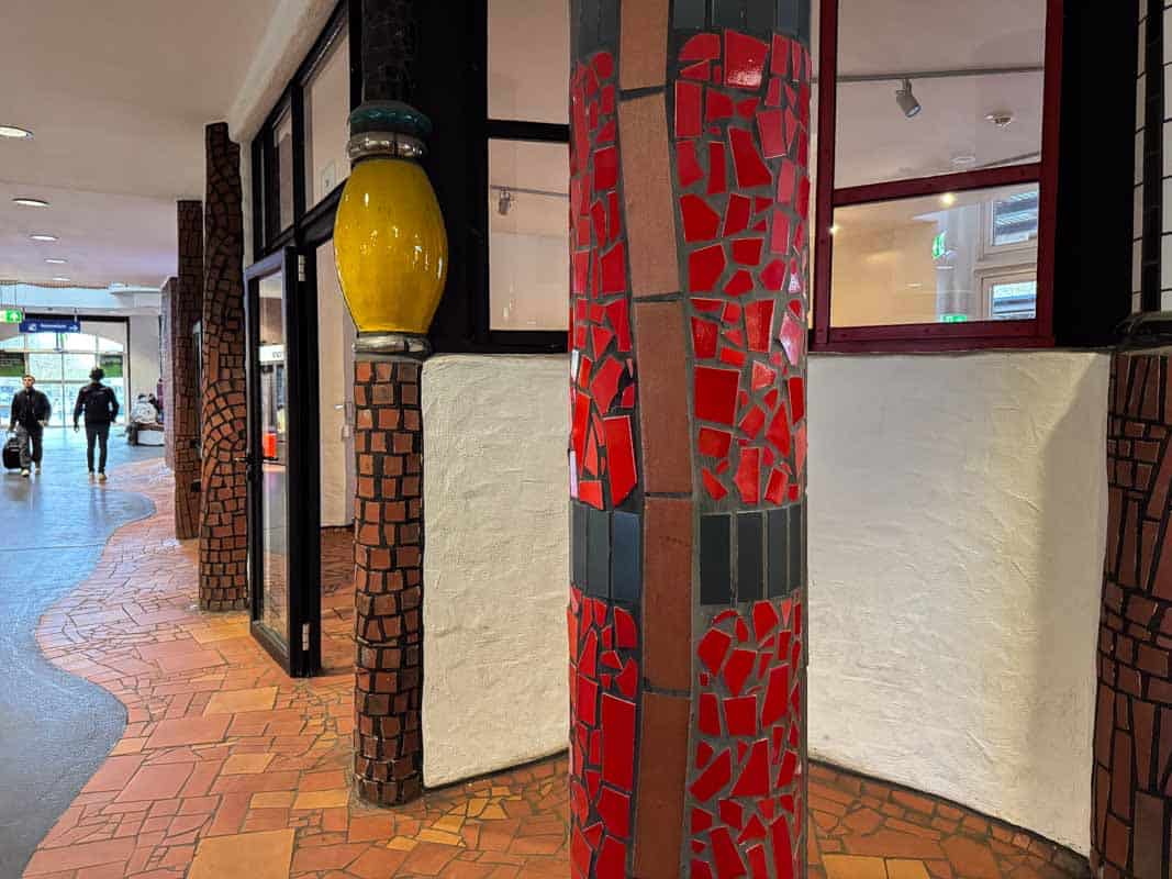 Hundertwassers banegård – Uelzen, Tyskland