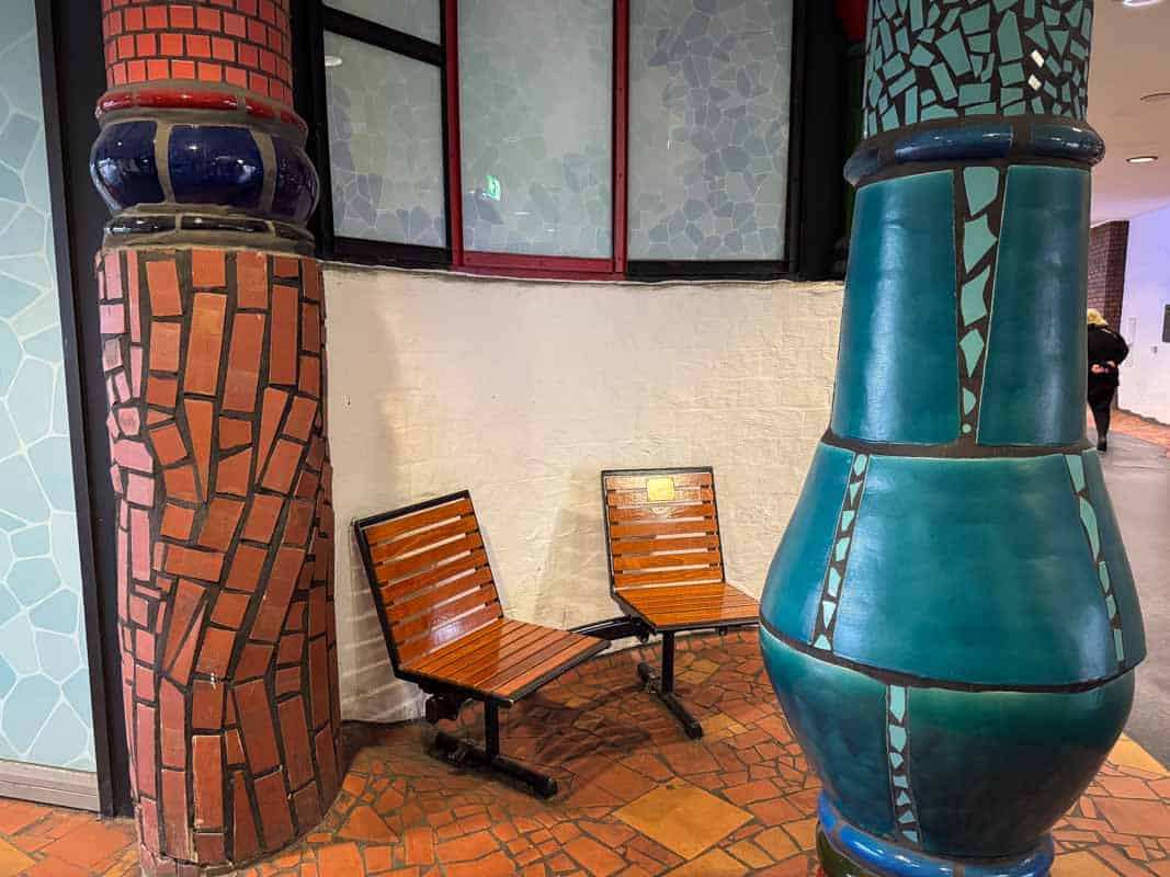 Hundertwassers banegård – Uelzen, Tyskland